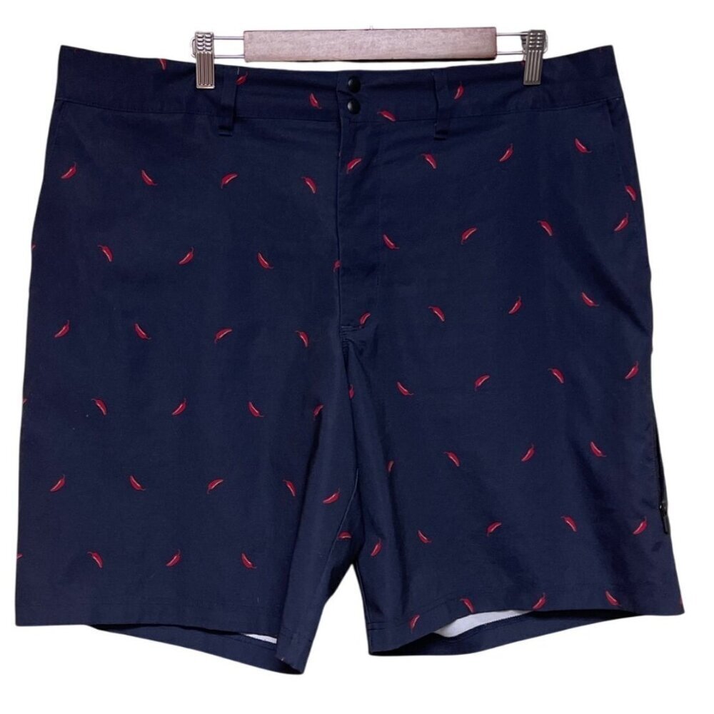 Champion C9 Men's Navy Blue Hot Chili Pepper Shorts Size 40 Chino Performance